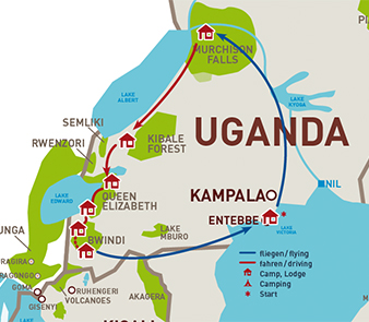 Map of Journey