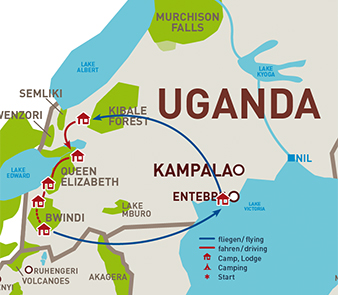 Map of Journey