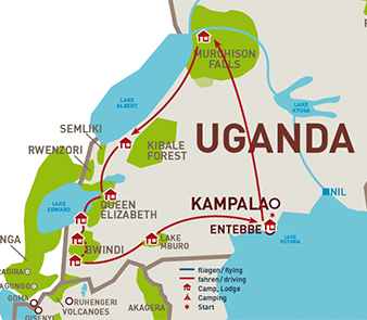 Map of Journey