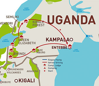Map of Journey