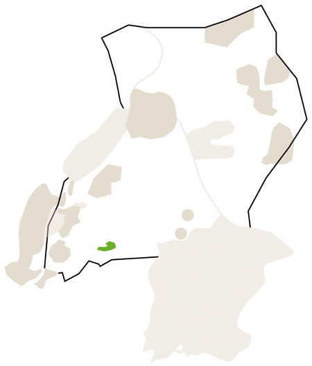 Karte/Map Uganda - lake_mburo
